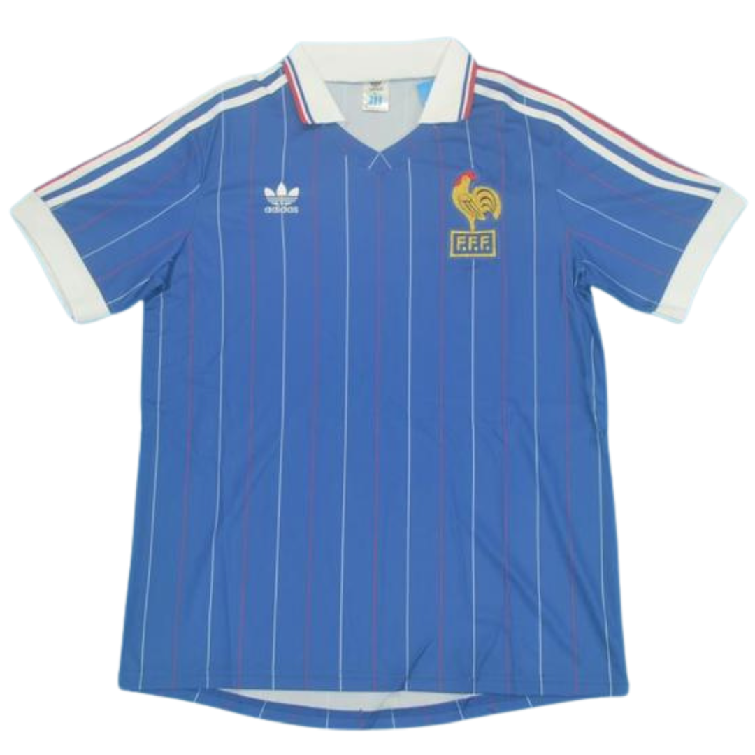Camisa Retrô França Home 1982 N°10