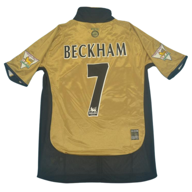 Camisa Retrô Manchester United Reservible Mode 00/01 "Beckham" Nº 7
