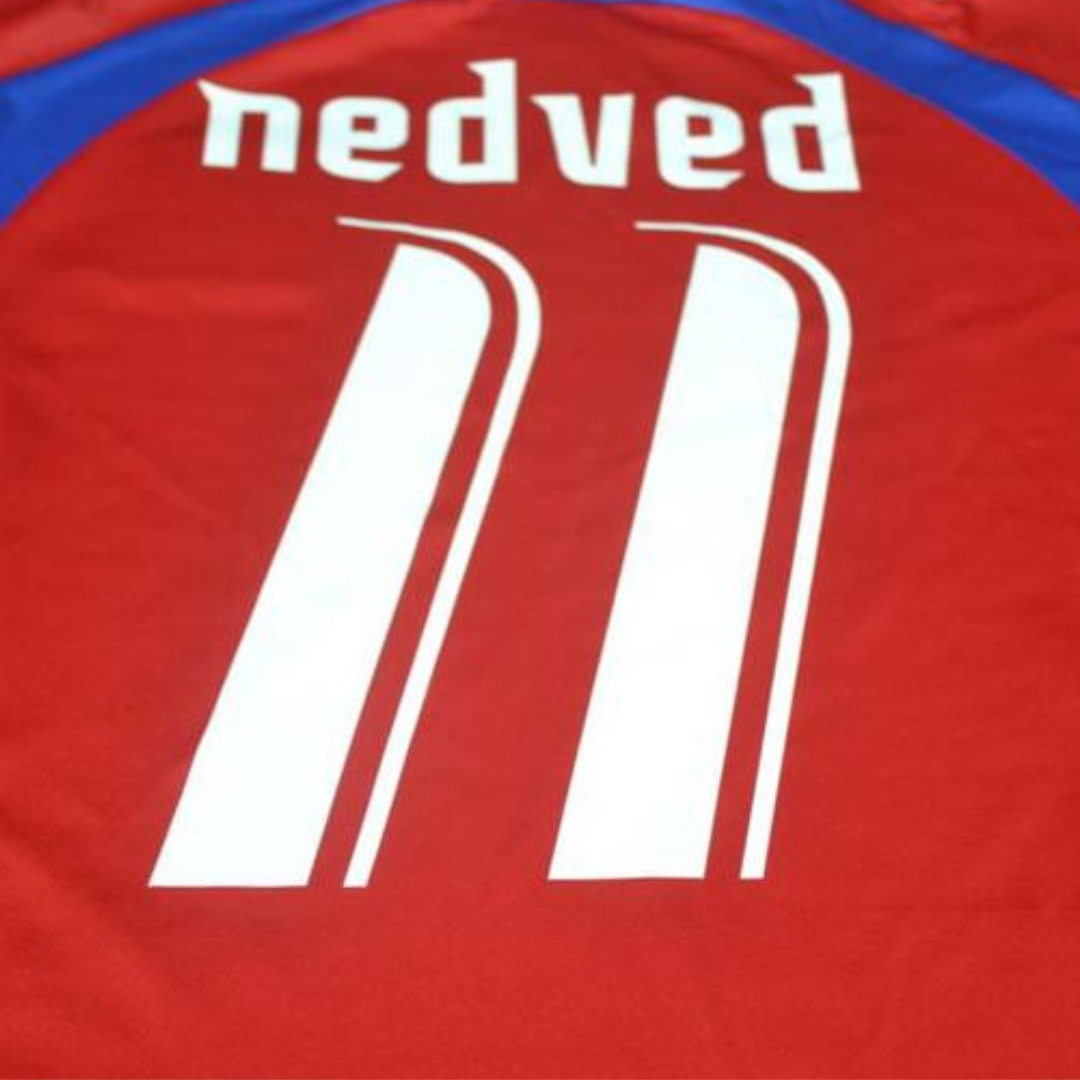 Camisa Retrô Rep Tcheca Home 2006 "Nedved" N°11