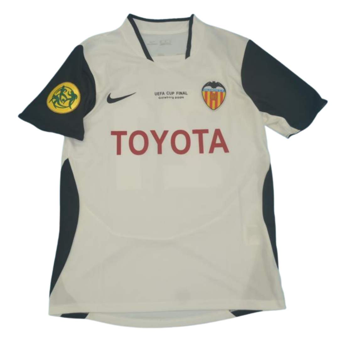 Camisa Retrô Valencia Europa League Cup Final 03/04 "Mista" Nº 20