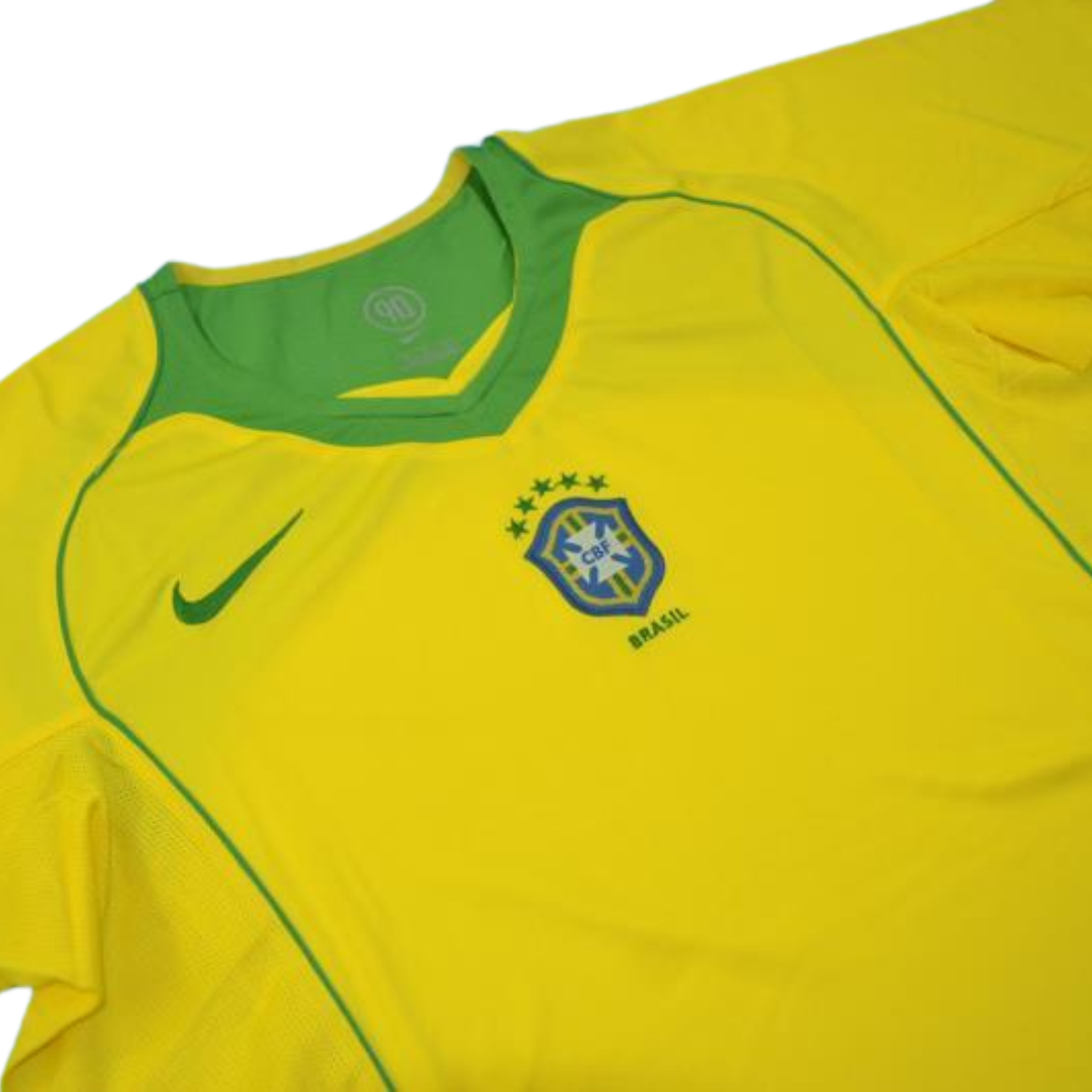 Camisa Retrô Brasil Home 04/06