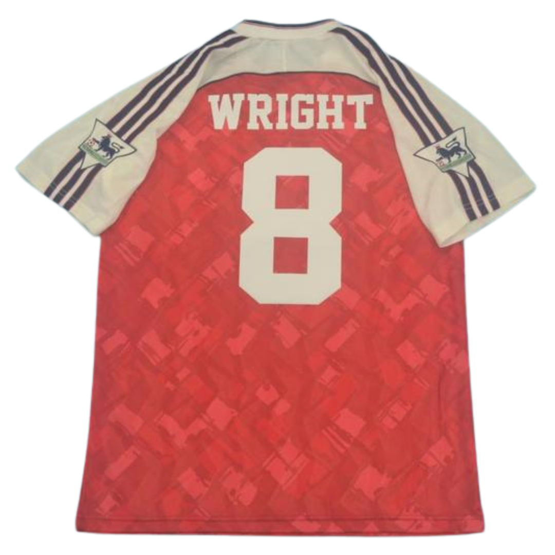 Camisa Retrô Arsenal Home 90/92 "Wright" Nº 8