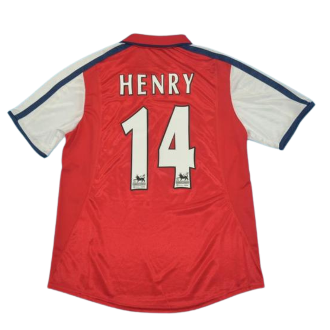 Camisa Retrô Arsenal Home 00/02 "HeN°y" Nº 14