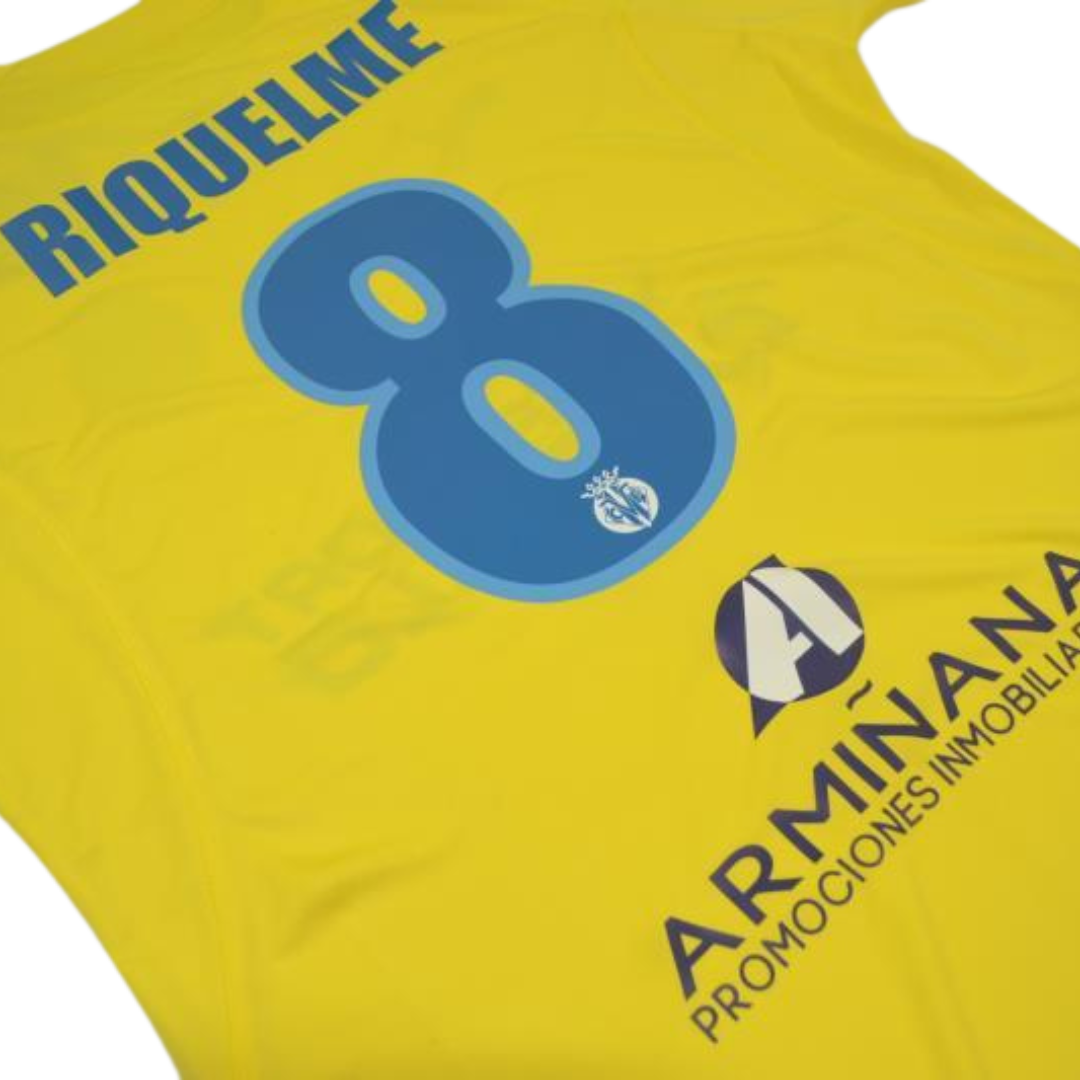 VillarCamisa Retrô Real Home Retrô 05/06 "Riquelme" Nº 8