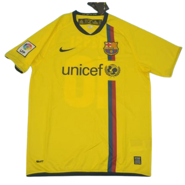 Camisa Retrô Barcelona Away  08/09