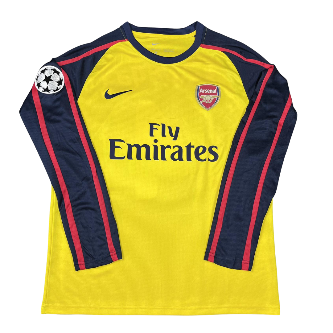 Camisa Retrô Arsenal Away  08/09 Manga Longaa "Fabregas" Nº 4