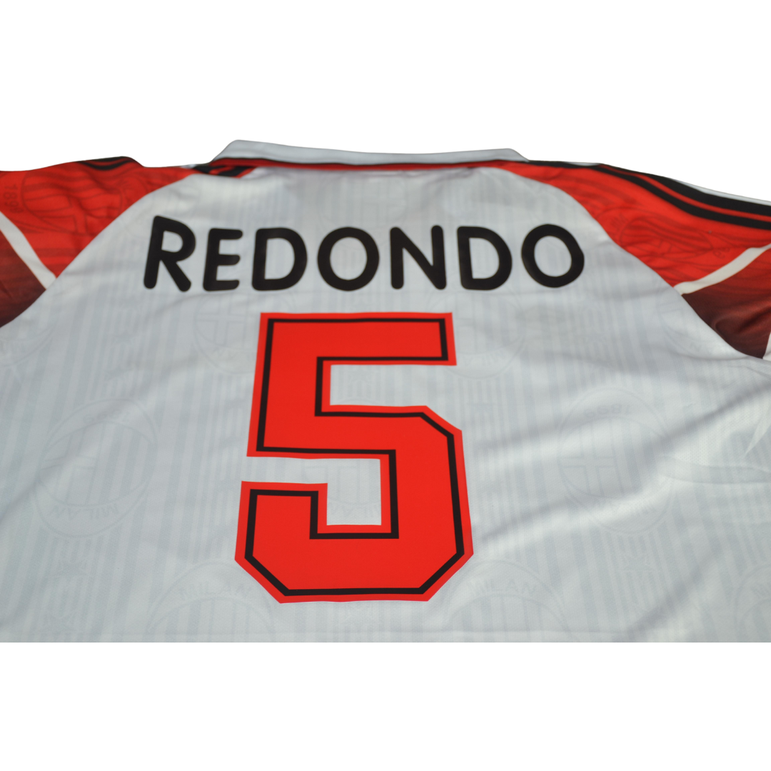 Camisa Retrô World Stars vs Camisa Retrô Milan Manga Longaa 1997 "ondo" N°.5