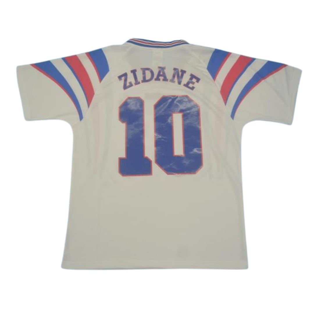 Camisa Retrô França Away 1996 "Zidane" N°10