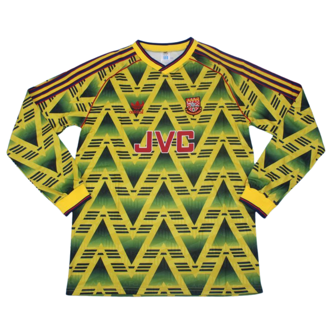 Camisa Retrô Arsenal Away Manga Longaa 91/93