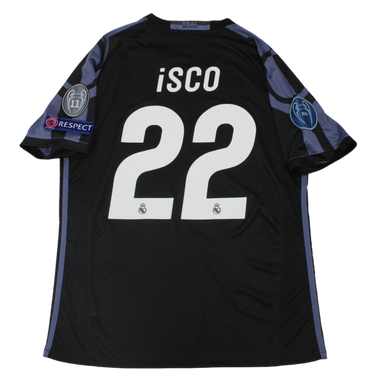 Camisa Retrô Real Madrid Away  16/17 "Isco" Nº 22