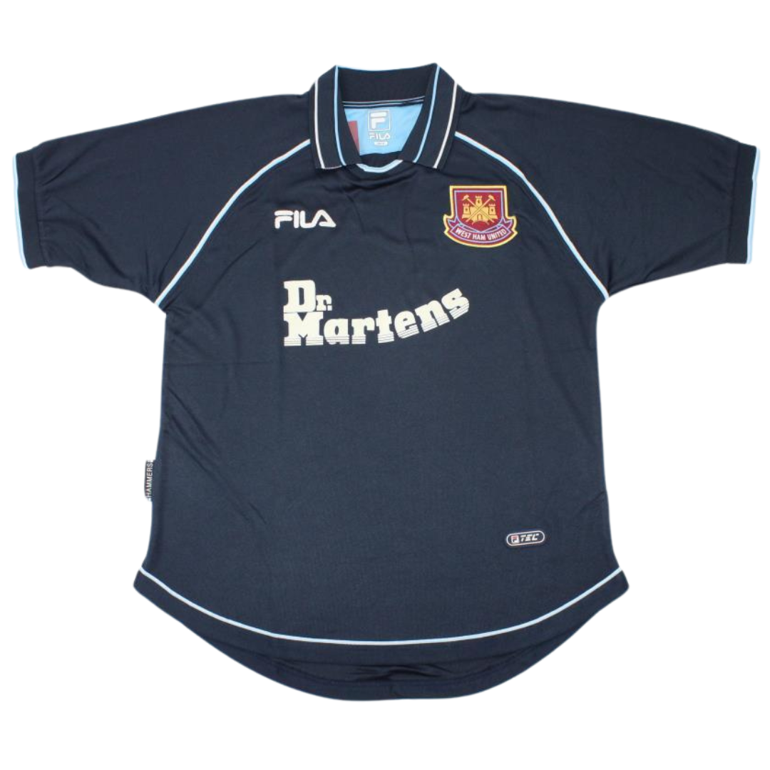 Camisa Retrô West Ham Away Third Dark  99/01