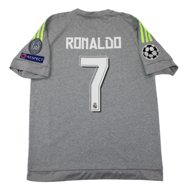 Camisa Retrô Real Madrid Away 15/16 "Ronaldo" Nº 7