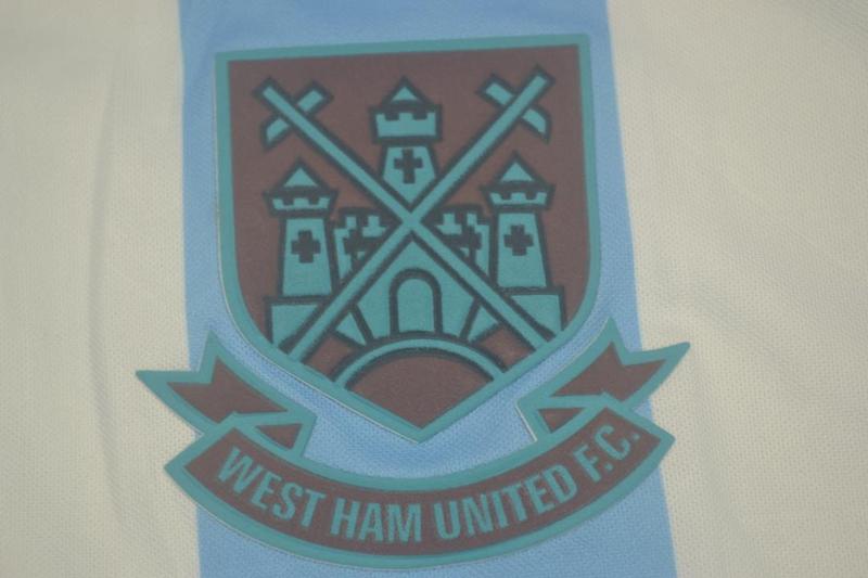 Camisa Retrô West Ham Away 91/92 Nº 3