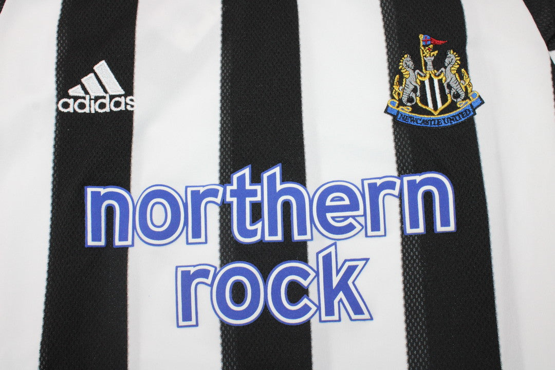 Camisa Retrô New Castle Home Manga Longaa 03/05