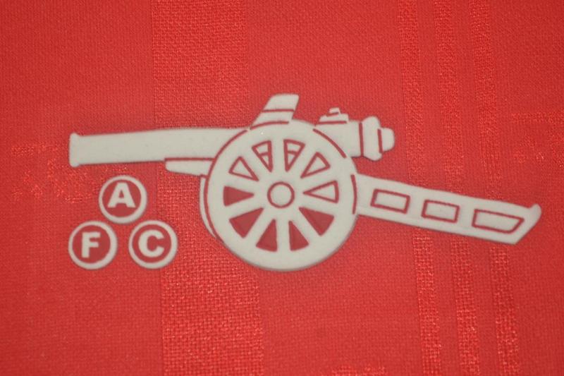 Camisa Retrô Arsenal Home 86/88 "Dixon" Nº 2