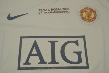 Camisa Retrô Manchester United UCL Final 08/09 "Ronaldo" Nº 7