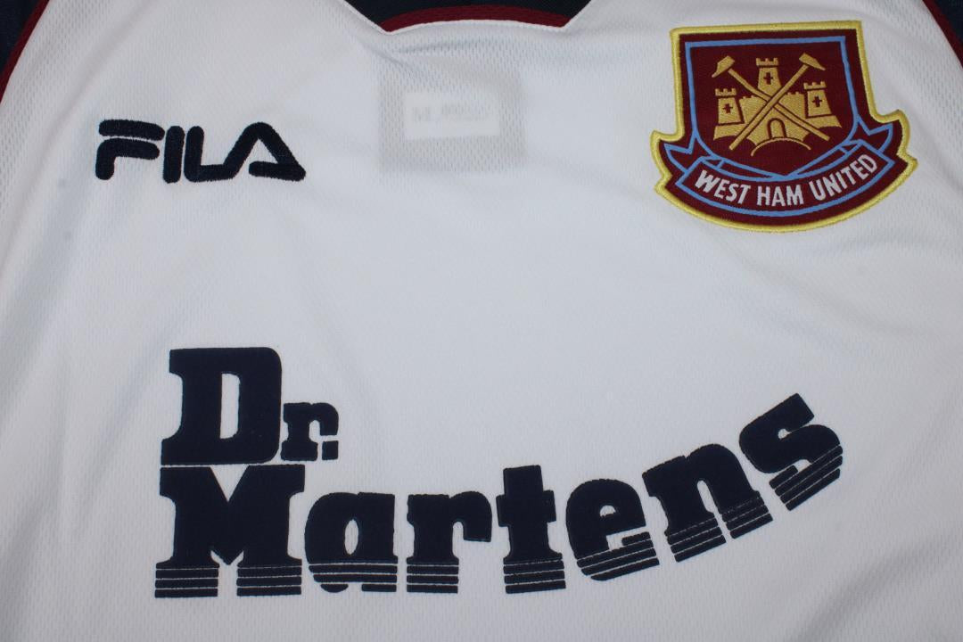 Camisa Retrô West Ham Away Third  99/00 "Di Canio" Nº 10
