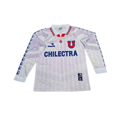 Camisa Retrô Universidad Camisa Retrô União Chile Away 1996