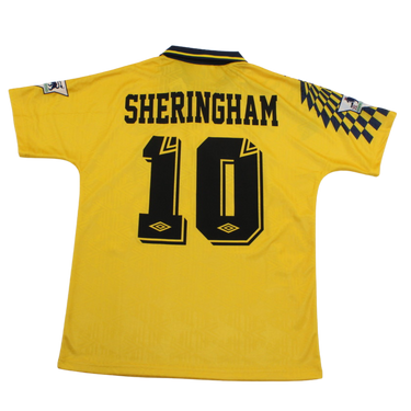 Camisa Retrô Tottenham Away  92/95 "Sheringham" Nº 10