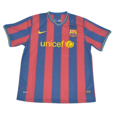 Camisa Retrô Barcelona Home 09/10