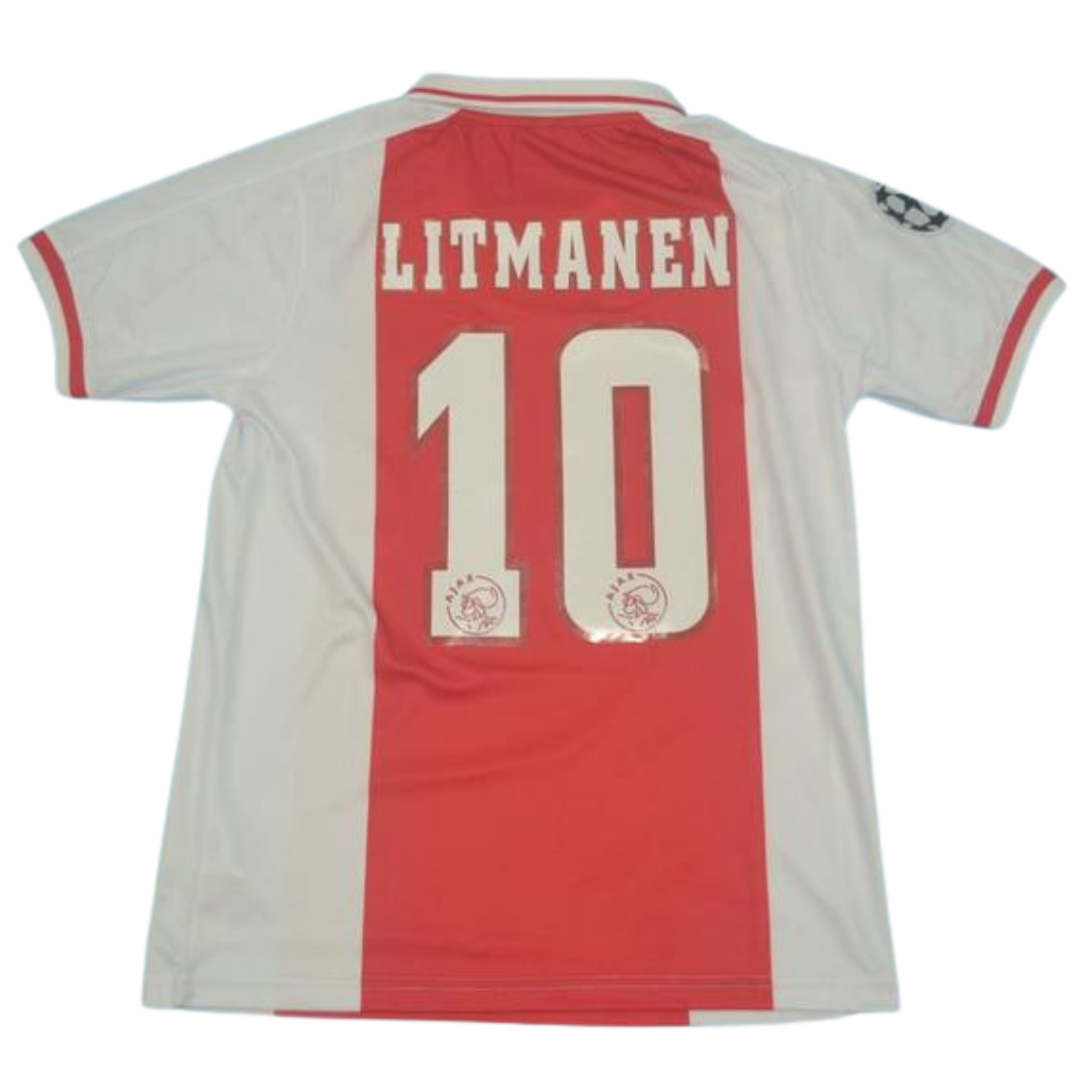 Camisa Retrô Ajax Home 1988 "Litmanen" Nº 10