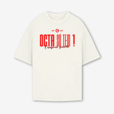 Camisa Internacional Octa Campeão Gaúcho - Oversized