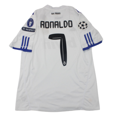 Camisa Retrô Real Madrid Home 10/11 "Ronaldo" Nº 7