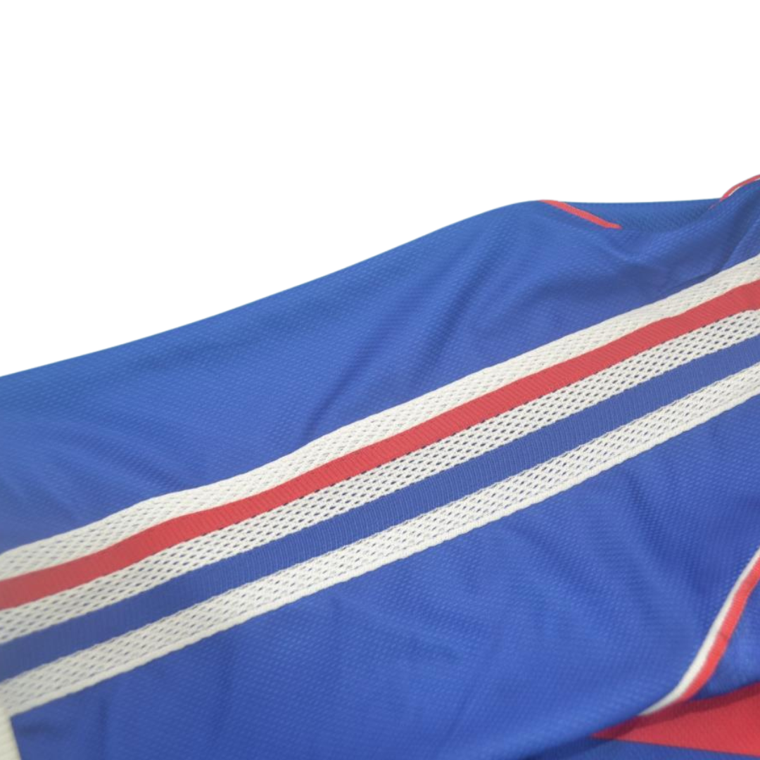 Camisa Retrô França Home Copa do Mundo Versão 1998 "Makélélé" N°24