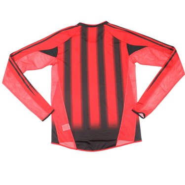 Camisa Milan Manga Longa Home 04/05 - Versão Retrô