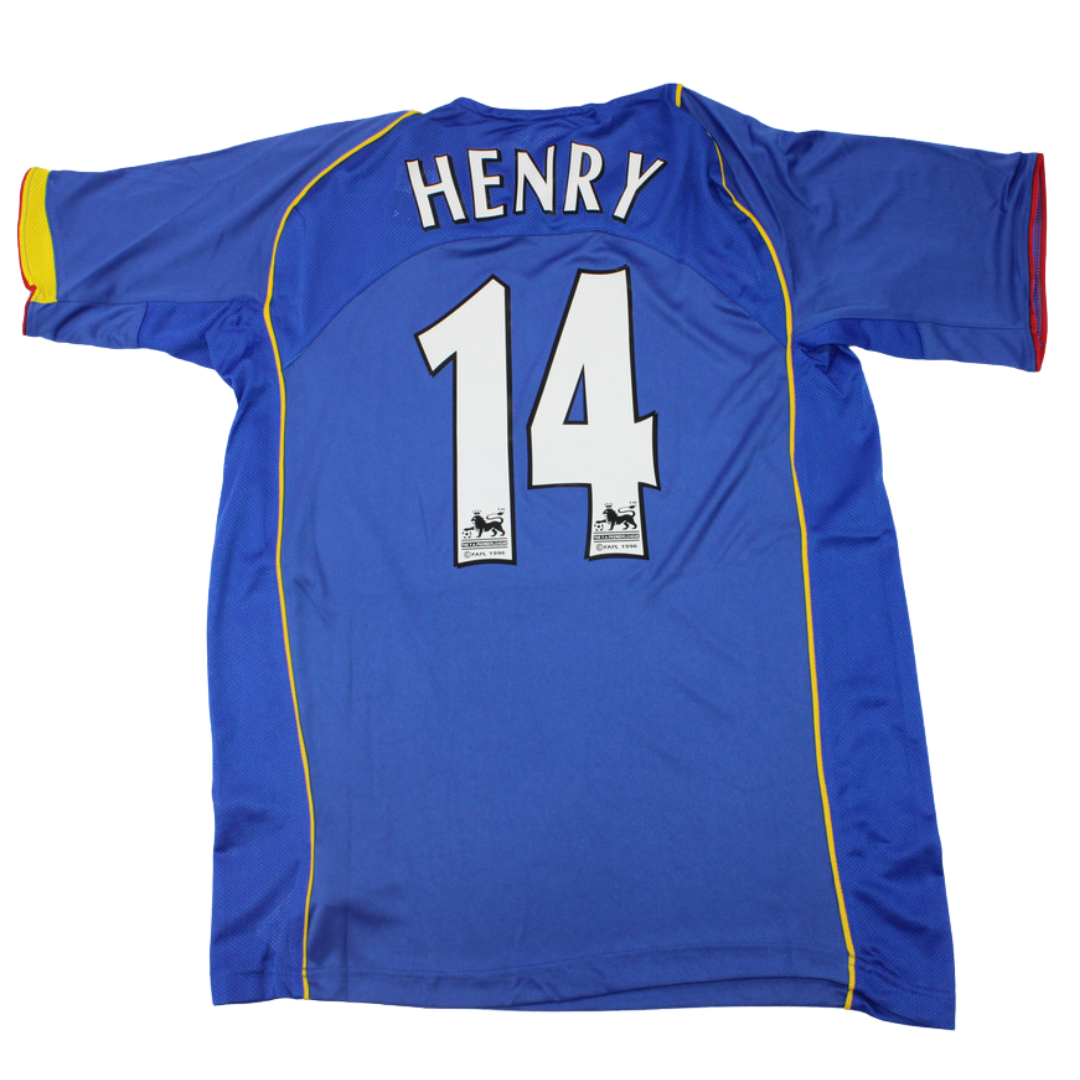 Camisa Retrô Arsenal Away  04/05 "HeN°y" Nº 14