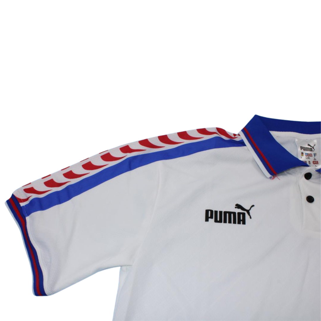 Camisa Retrô Rep Tcheca Away 1996 "Nedved" N°4