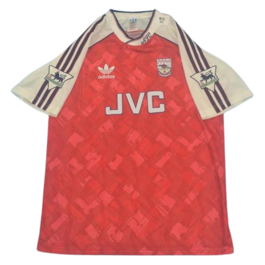 Camisa Retrô Arsenal Home 90/92 "Wright" Nº 8