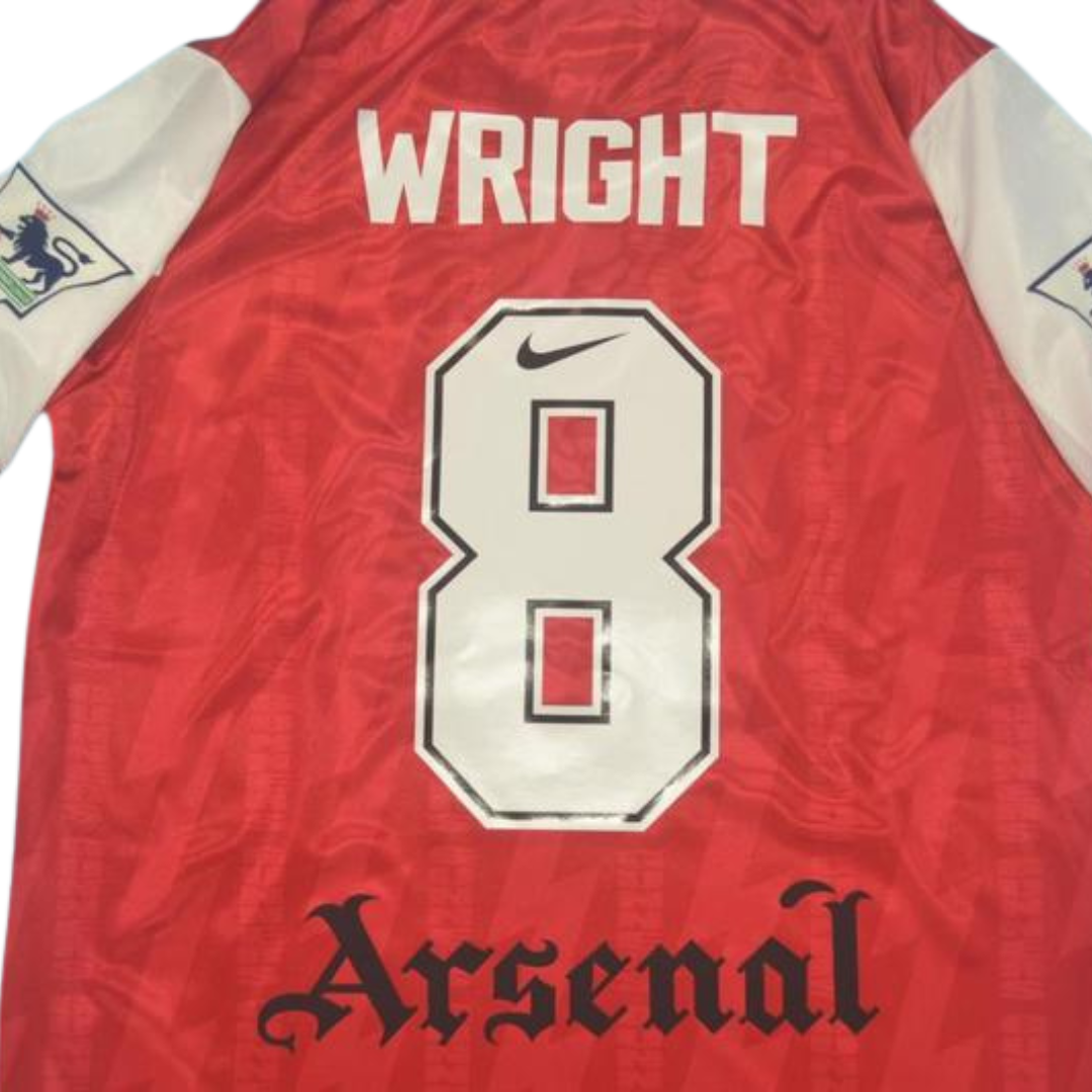 Camisa Retrô Arsenal Home 94/95 "Wright" Nº 8