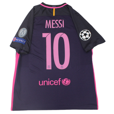 Camisa Retrô Barcelona Away  16/17 "Messi" Nº 10