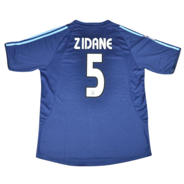 Camisa Retrô Real Madrid Away 03/04 "Zidane" Nº 5