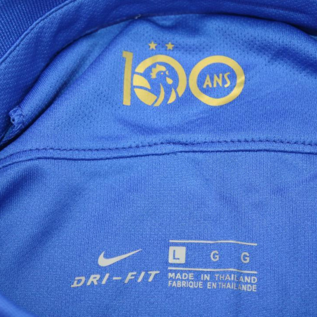 Camisa Retrô França centenário 19/20 "Mbappe" N°10