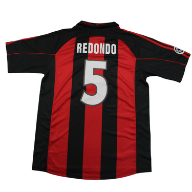 Camisa Retrô Milan Home UCL Versão 00/01 "ondo" N°.5
