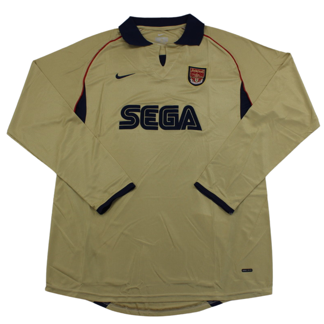 Camisa Retrô Arsenal Away Manga Longaa 01/02