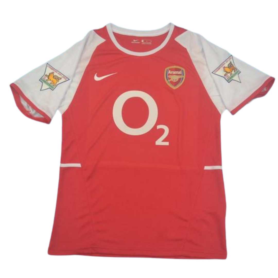 Camisa Retrô Arsenal Home 02/04 "HeN°y" Nº 14