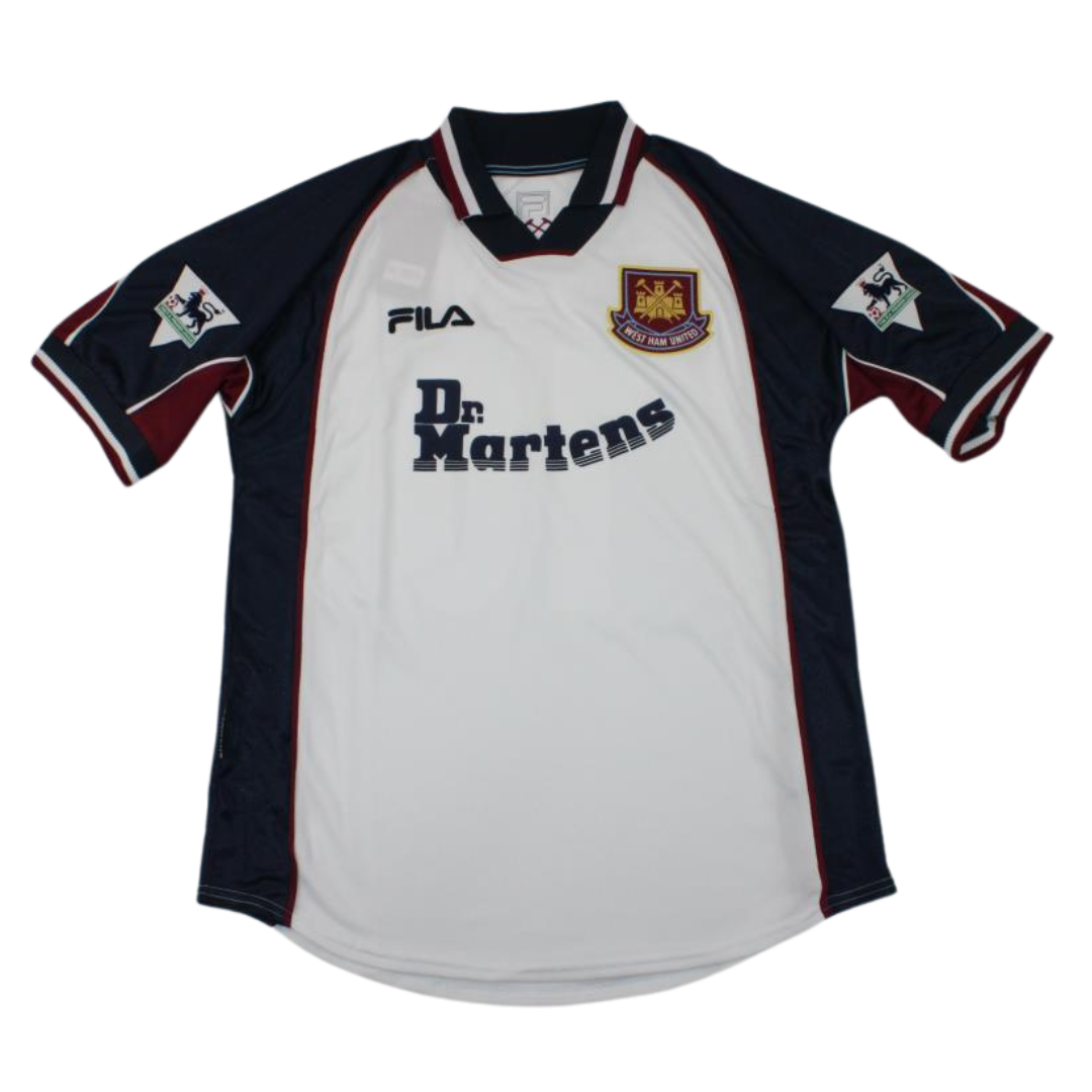 Camisa Retrô West Ham Away Third  99/00 "Lampard" Nº 18