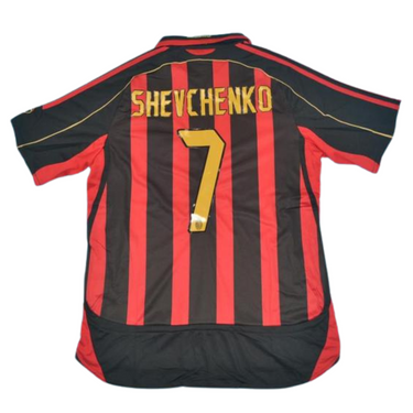 Camisa Retrô Milan Home 06/07 "Shevchenko" N°.7