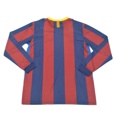 Camisa Barcelona Manga Longa Home 10/11 - Versão Retrô