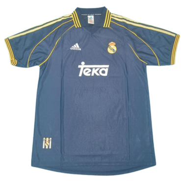 Camisa Retrô Real Madrid Away Navy  98/99
