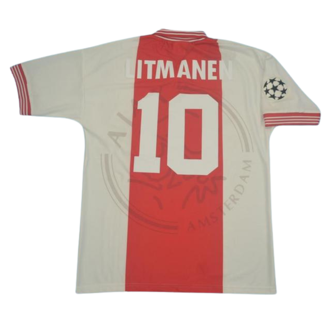 Camisa Retrô Ajax Home 95/96 "Litmanen" Nº 10