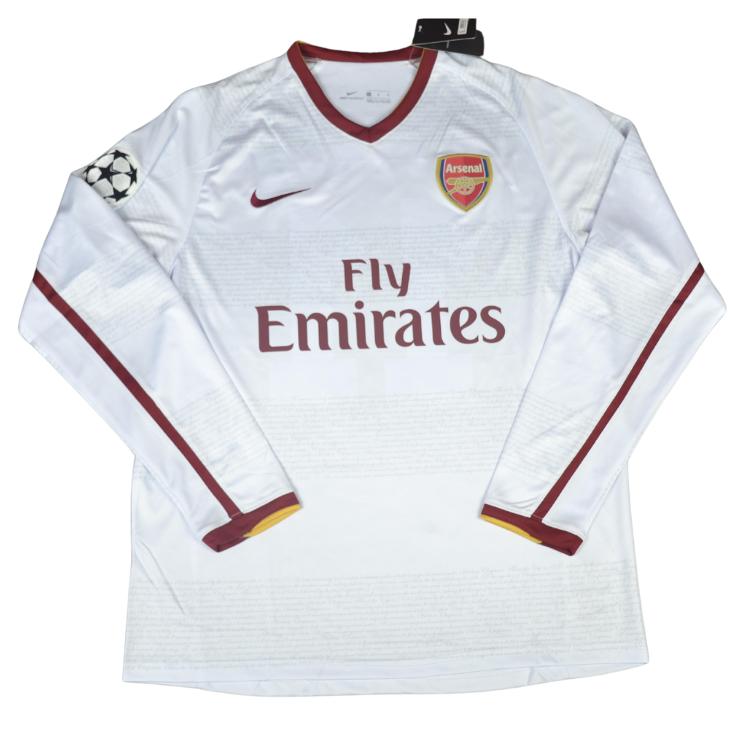 Camisa Retrô Arsenal Away 07/08 "V. Persie" Nº 11