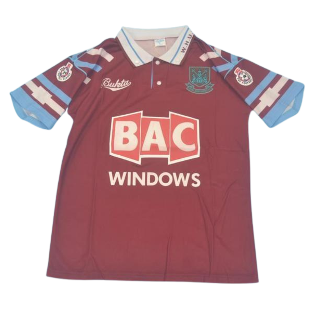 Camisa Retrô West Ham Home 91/92 Nº 3