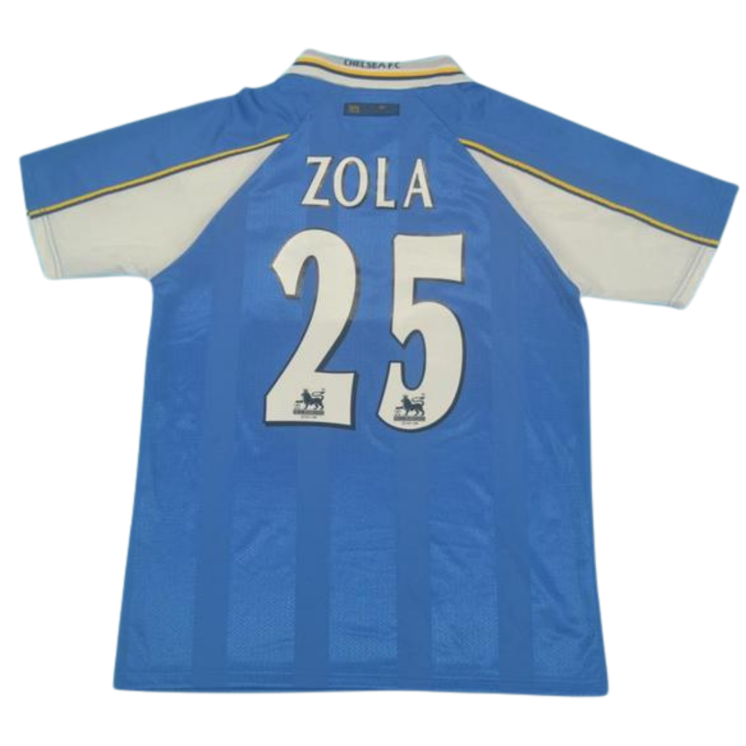 Camisa Retrô Chelsea Home 97/99 "Zola" Nº 25