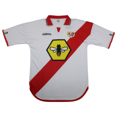 Camisa Retrô Rayo Camisa Retrô Rayo Vallecano Home 01/02