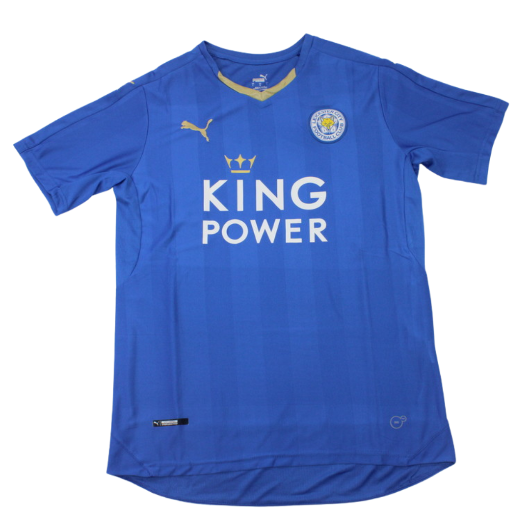 Camisa Retrô Leicester City Home 15/16
