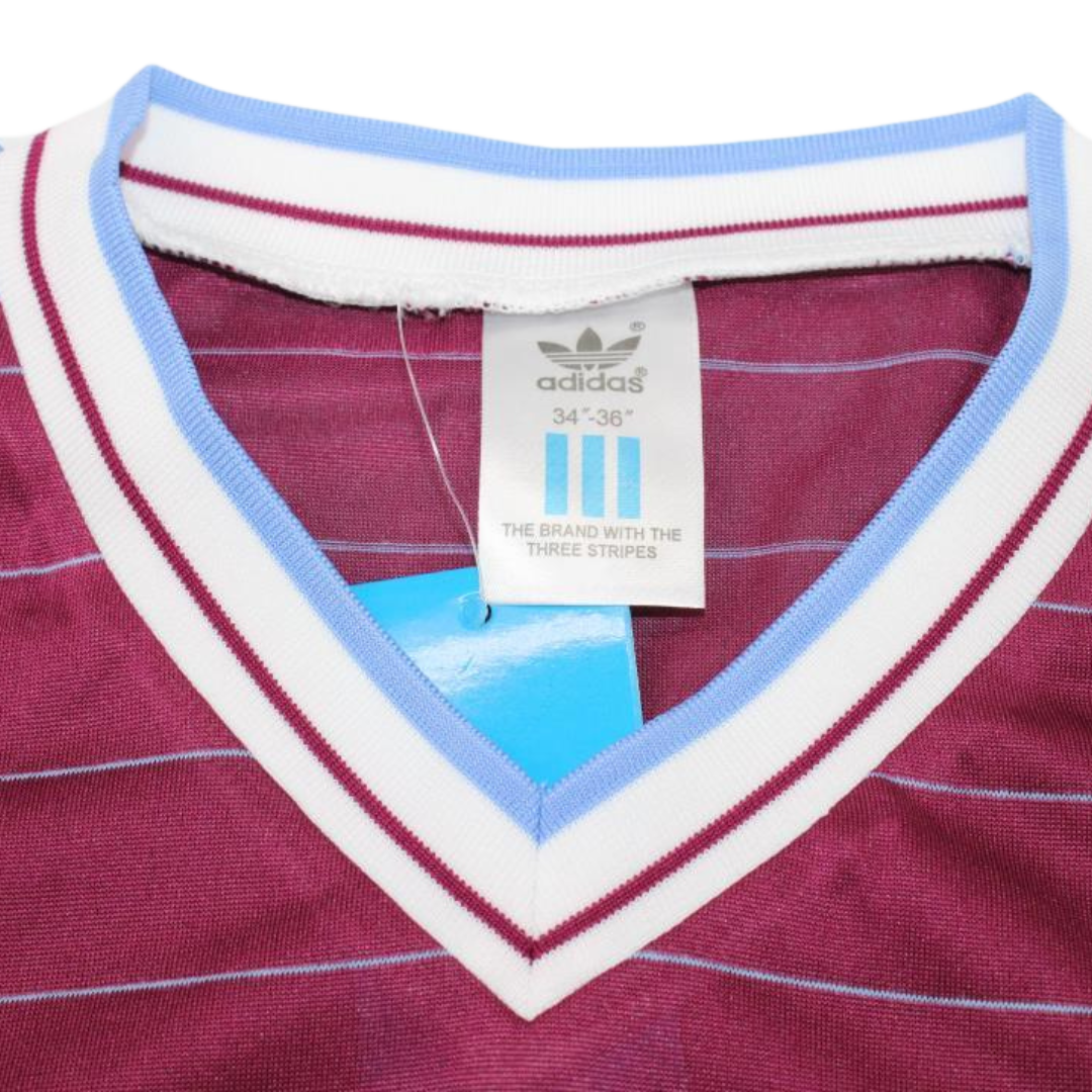 Camisa Retrô West Ham Home 86 "Maiden" Nº 4